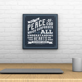 Words That Inspire Decoposter: May the Peace of God